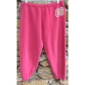 Women’s Pink Victoria's Secret Vintage Y2K Sweats Sweatpants Lifeguard Love Size